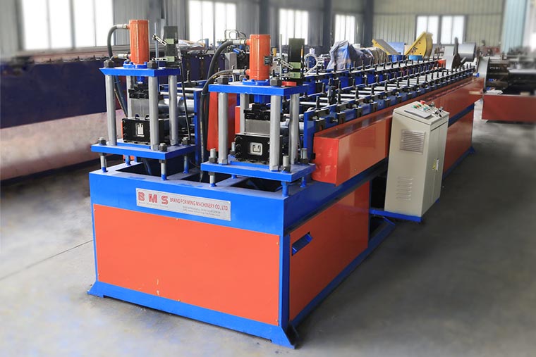 Dual Door Rail Roll Forming Machine