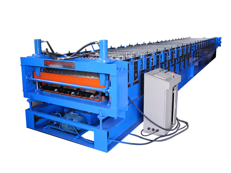 Double laye roofing sheet roll forming machine 