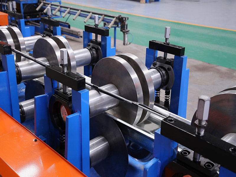 Heavy Duty Shelf Pillar Roll Forming Machine