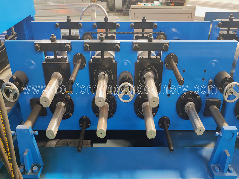 Manual Quick Change CU PurlinRoll Forming Machine 